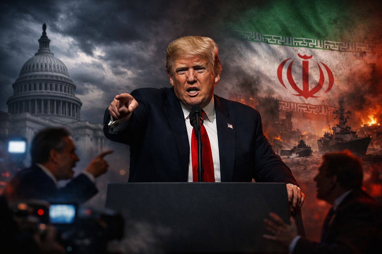 Trump on Iran Ceasefire: ‘No Pressure for Deal’, Slams ‘Fake News’ and Hits Out at Democrats
